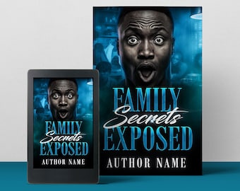 Family Secrets Urban fiction style Pre-Made Book Cover | Urban Fiction | Urban Fantasy | Street Lit | Fiction | Fantasy