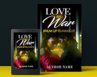 Love and War Urban fiction style Pre-Made Book Cover | Urban Fiction |Urban Fantasy | Street Lit