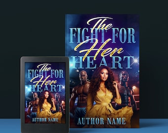 Fight for her Heart Urban fiction, Urban Romance  style Pre-Made Book Cover | Urban Fiction | Urban Fantasy | Street Lit | Fiction | Fantasy