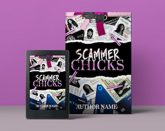 Scammer Chicks Urban fiction style Pre-Made Book Cover | Urban Fiction | Urban Fantasy | Street Lit | Fiction | Fantasy