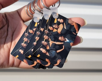 Custom Photo Key Chain | Double Sided Picture Keepsake