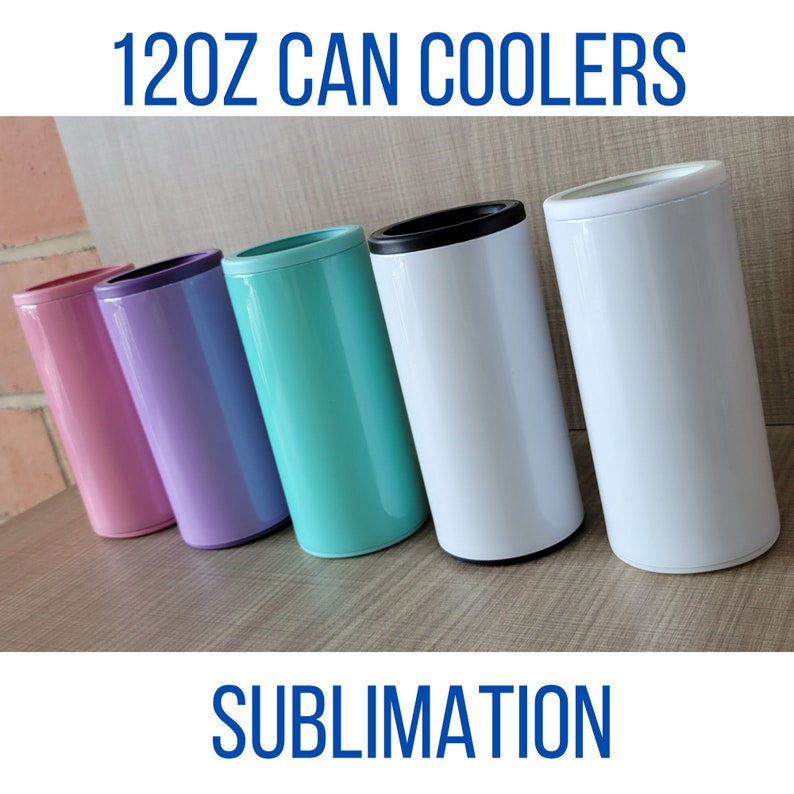 sublimation can koozies metal