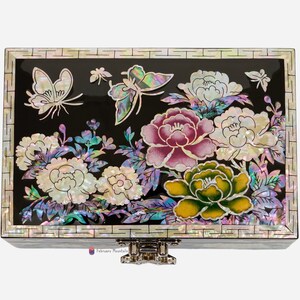 February Mountain Mother Of Pearl Jewelry Organizer Produktbild-Vorschau 2