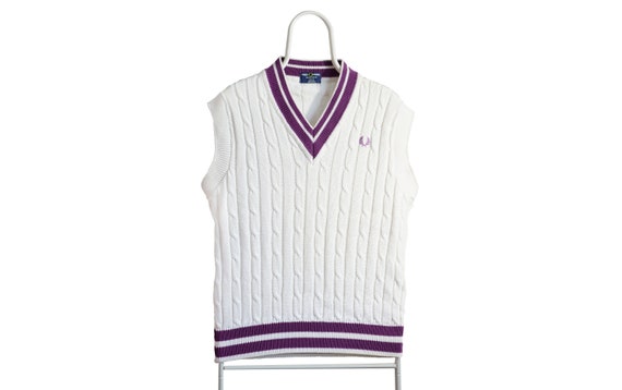 Fred Perry vintage 90s knit vest