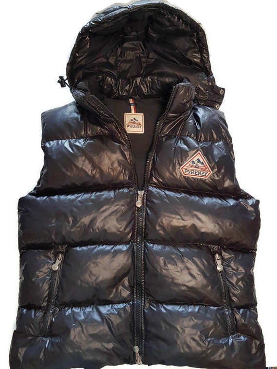 Doudoune sans manche noir pyrenex taille L homme