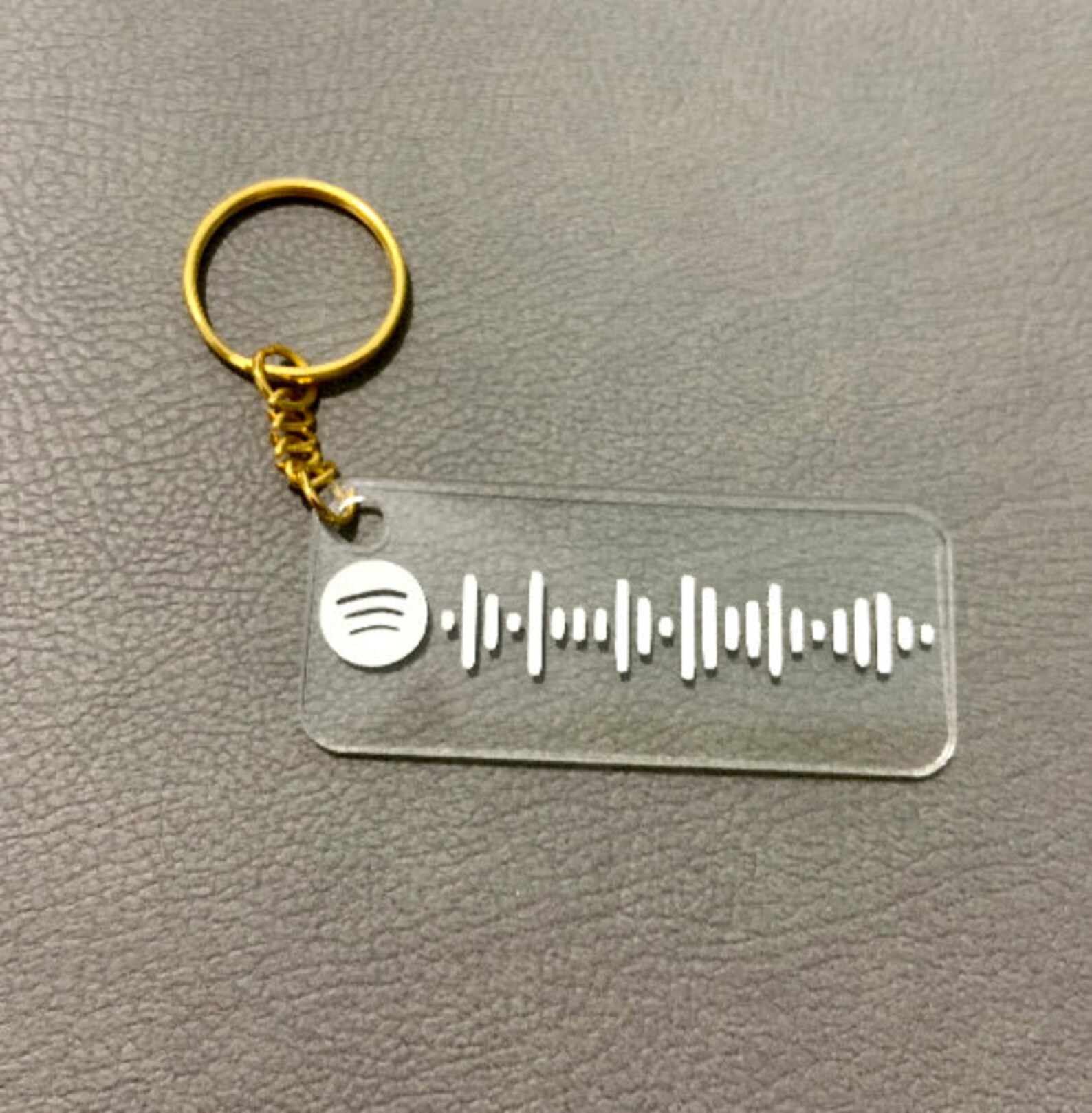 Custom Spotify Code Keychain - Etsy