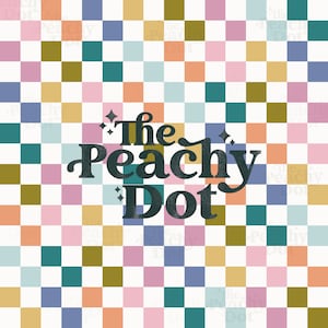 Seamless Checkered Pattern, Seamless Retro Pattern, Surface Pattern