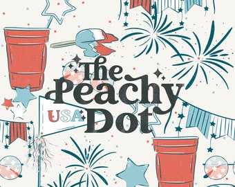 Seamless Fourth Of July Pattern, Seamless USA Pattern, Seamless Stars And Stripes Pattern