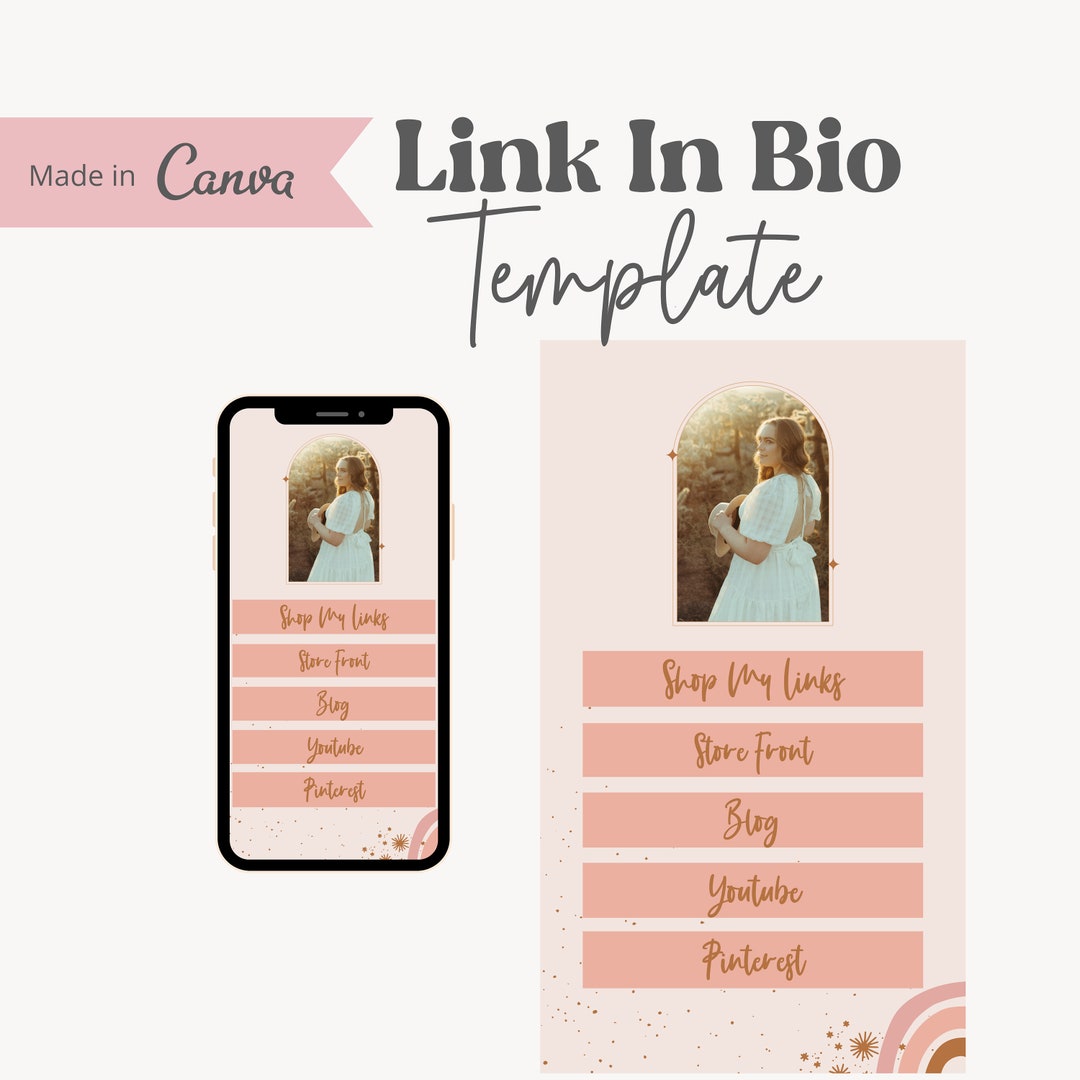 Instagram Landing Page, IG Bio Link Website, Link in Bio Tiktok ...