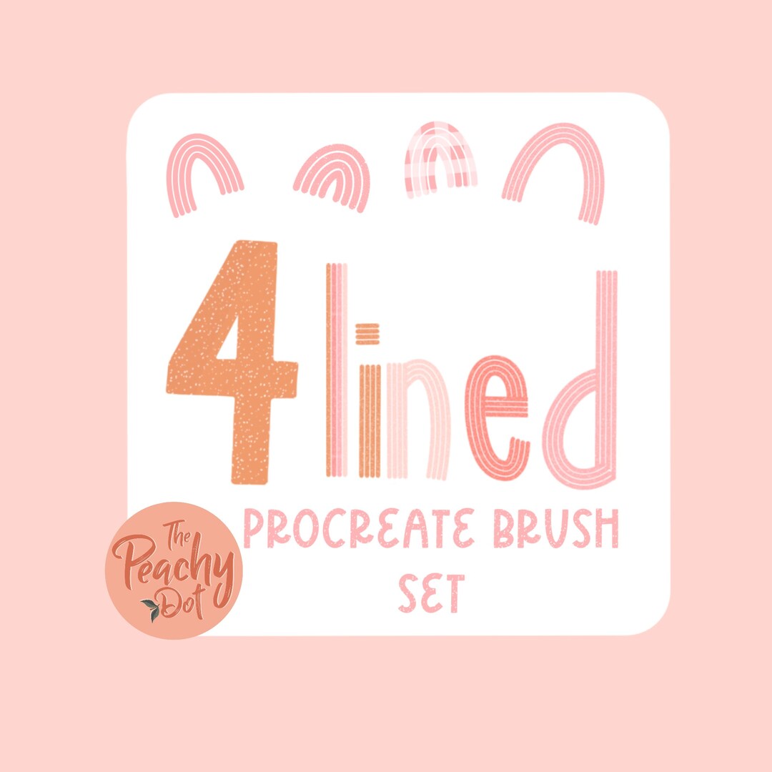 Procreate Brush Set | Procreate Lettering Brushes | Textured Brushes ...