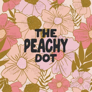 Seamless floral  Pattern, Seamless Flowers Pattern, Seamless Boho Floral Design, Surface Pattern