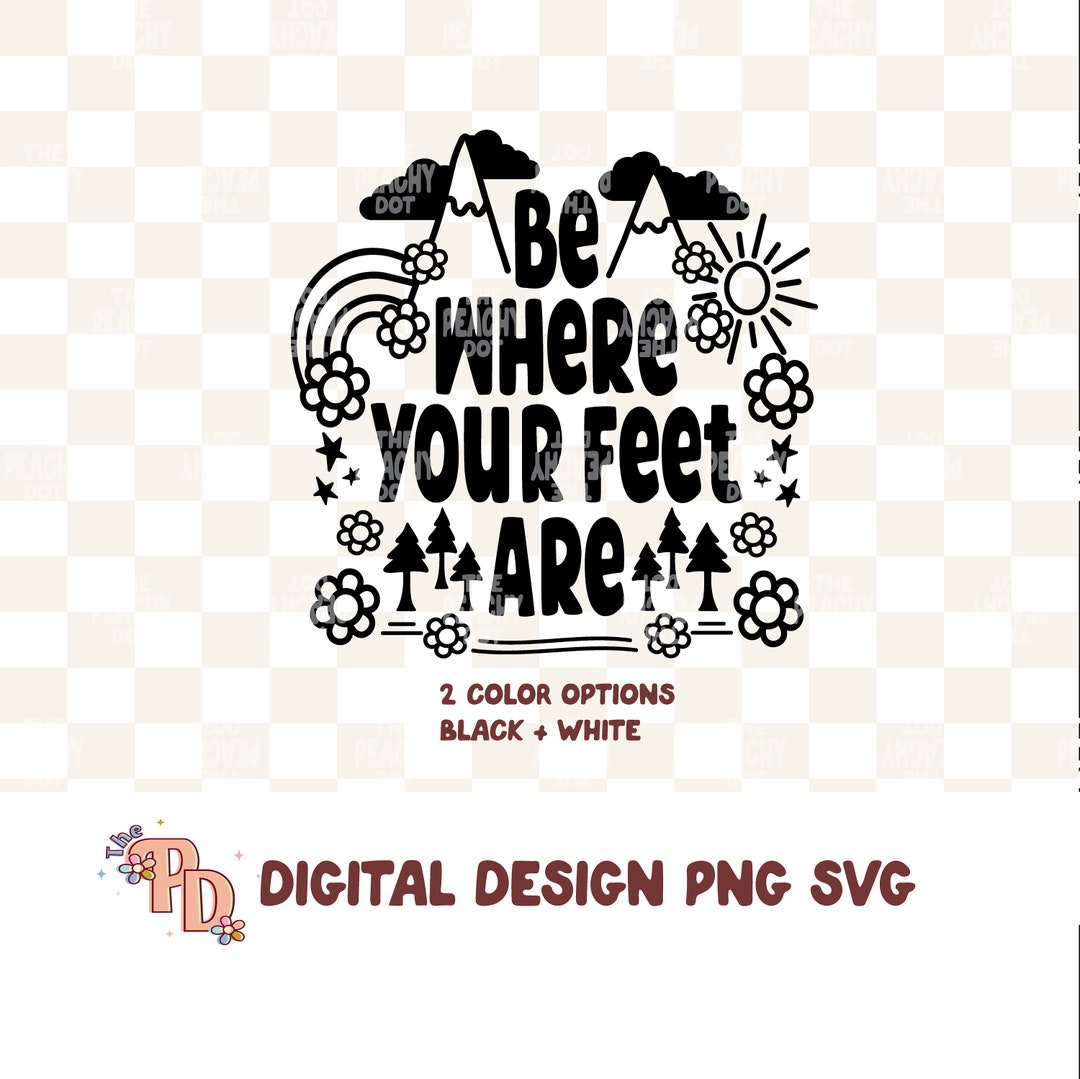 Daisy Mountain Svg Png, Outdoors Svg Png, Svg for Shirt, Hiking Svg for