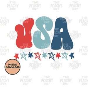 USA SVG Png, Fourth Of July Svg Png, USA Svg, Patriotic Flag Png, Independence Day Png, Digital Download