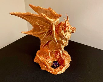 Statue of Orus Dice Tower - DND dice tower - Dice Board Games - Dice Tray - Tabletop Accessory - D&D - Tabletop gaming - DnD - Fates End