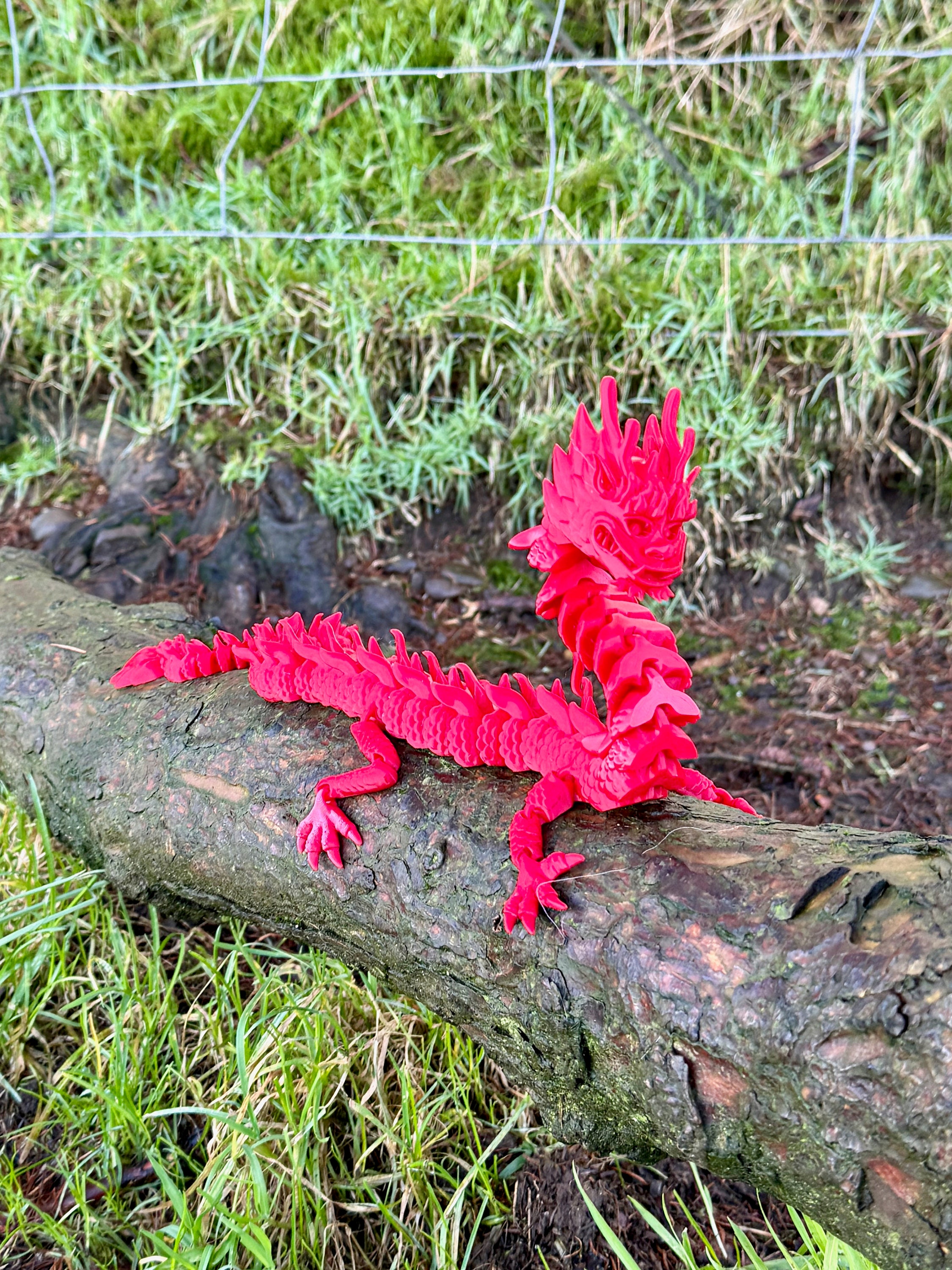 Flexi Imperial Dragon Articulated - 3D Printed - Flexi Factory - Etsy