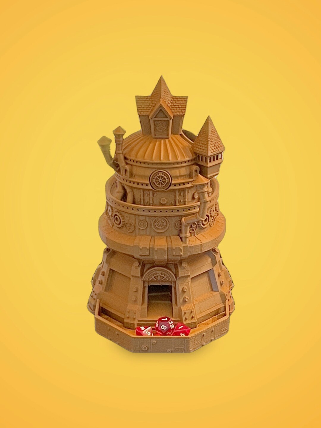 Artificer Dice Tower DND Dice Tower Dice Board Games Etsy