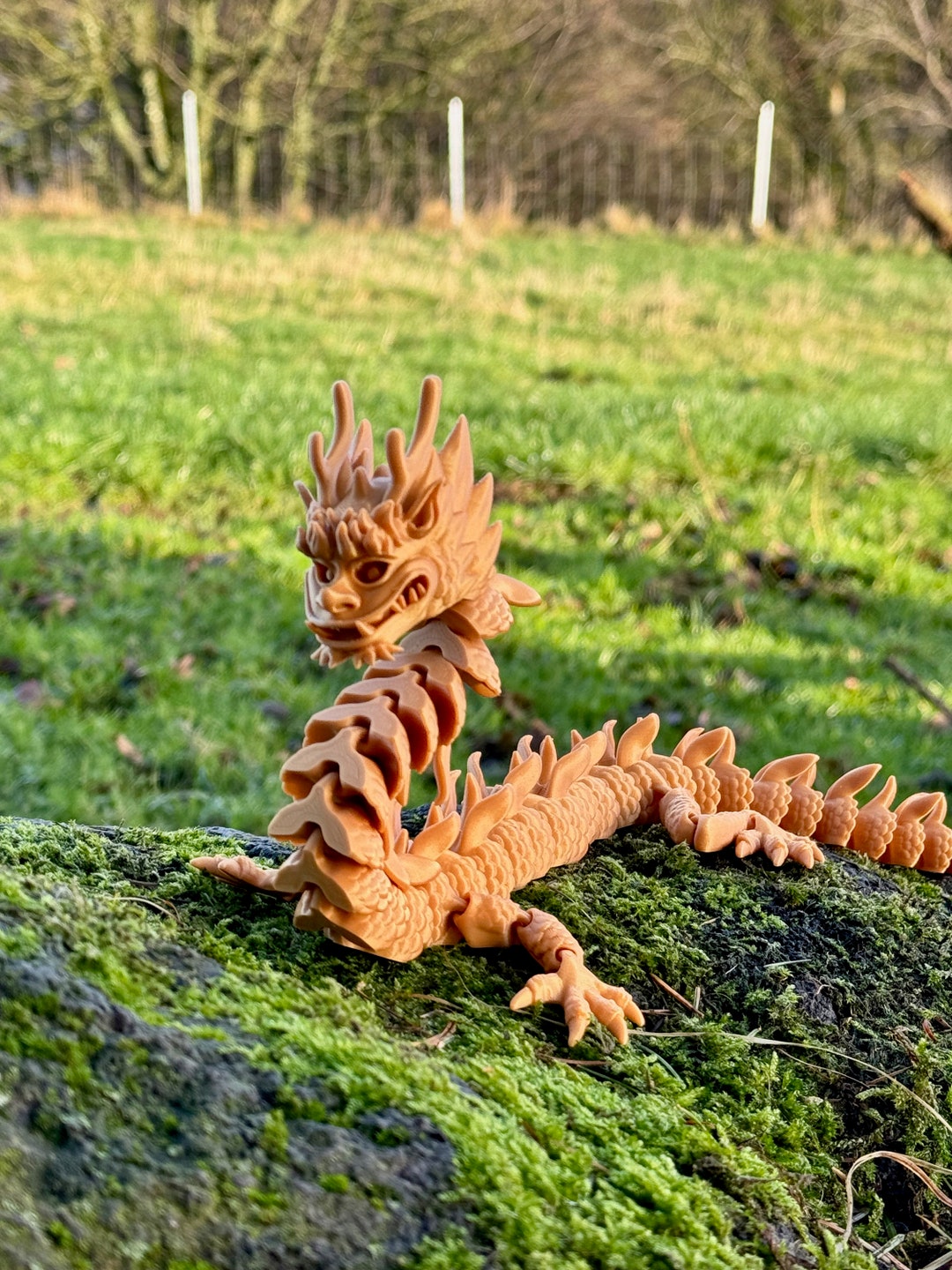 Flexi Imperial Dragon Articulated - 3D Printed - Flexi Factory - Etsy