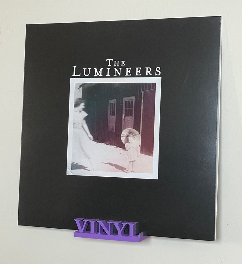 Vinyl Record Display Record Display Stand Vinyl Record Holder Vinyl Shelf Lilac