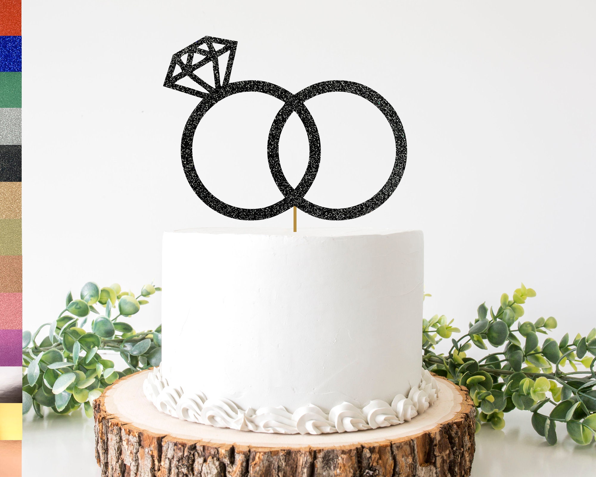 Engagement Cakes Stock Photo - Download Image Now - Cake, Engagement,  Engagement Ring - iStock