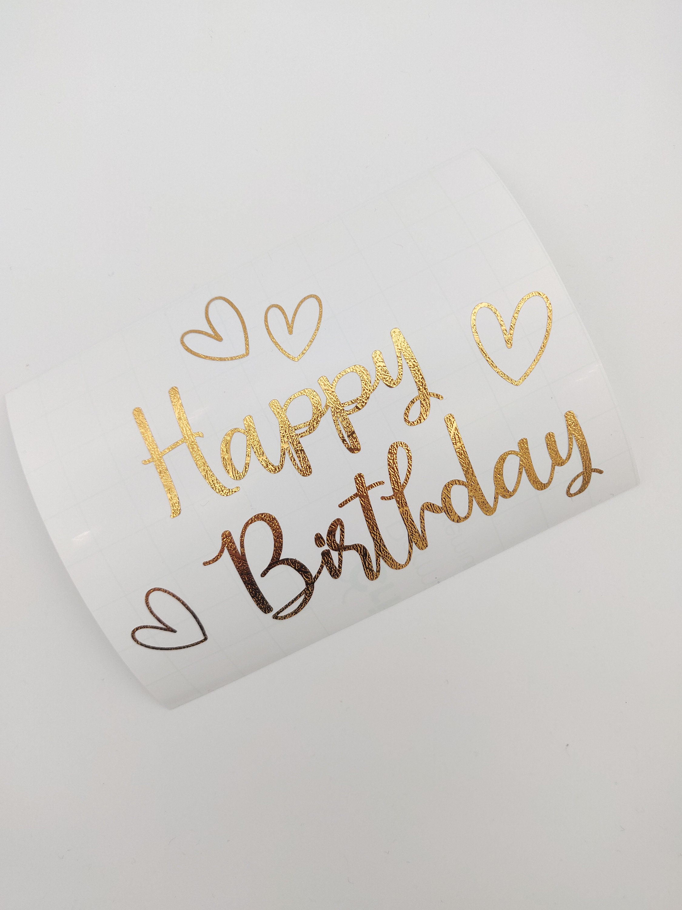 Happy Birthday Decal Cupcake Box Décor Happy Birthday Etsy