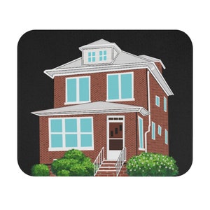 The King Of Queens Mouse Pad, Office Desk Accessories, Office Desk Mouse Pad, Desk accessories, The King Of Queens House Queens New York