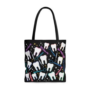 Dental Assistant Tote Bag, Dental Hygienist Gift, Christmas Gifts For Dental Hygienist, For Dental Assistant, Dental Student, Dentist Gifts