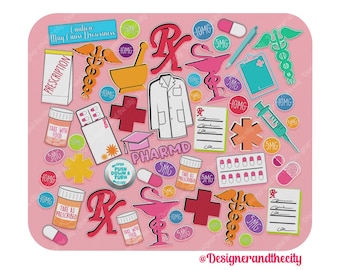 Pharmacist Mouse Pad, Pharmacy Appreciation Gifts, Gifts For Pharmacy Technicians, Gifts For Pharmacist Graduation, Pharmacist Gifts For Her