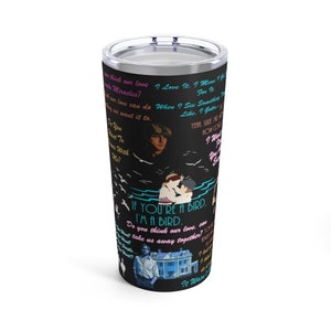 The NoteBook Tumbler, Allie and Noah, Anniversary, Noah and Allie, If You&#39;re a Bird I&#39;m a Bird, Cute Tumbler, The Notebook Quotes, Wedding