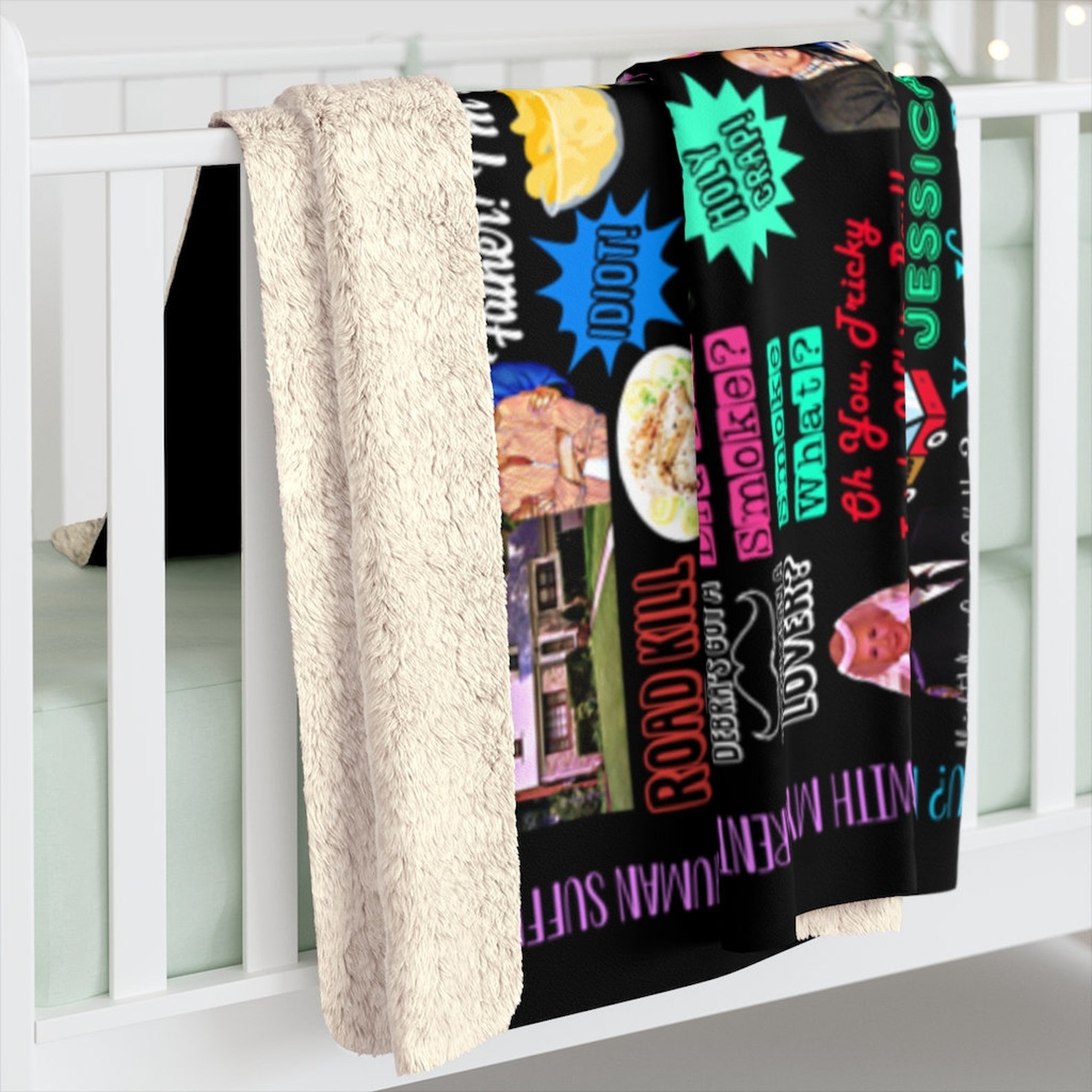 Everybody Loves Raymond Blanket TV Show Gift ELR Sherpa Fleece Etsy