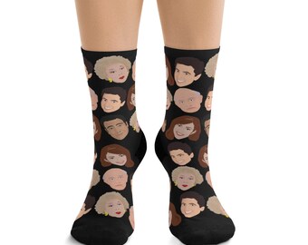 Everybody Loves Raymond Black Socks, TV Show Socks, Christmas Gift Ideas For Her, For Him, Funny Socks, Casual Socks, Cozy Socks, Sitcom