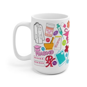 Pharmacist Mug, Coffee Mug For Pharmacist, Pharmacist Gift For Women, Pharmacist Gift For Her, Pharmacy Technician Gifts, Pharmacy Student