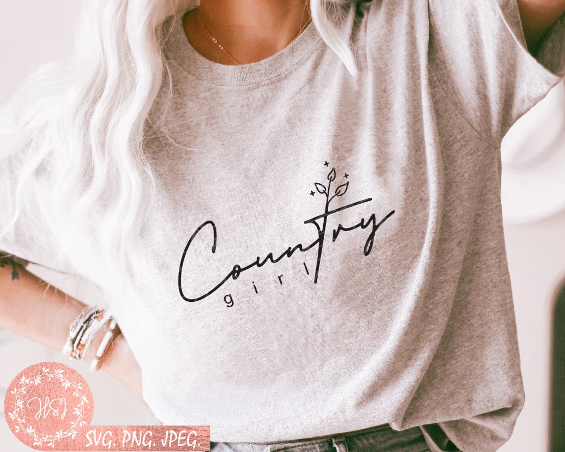 Country Girl Shirt Svg Southern Girl Svg Just a Small Town Etsy