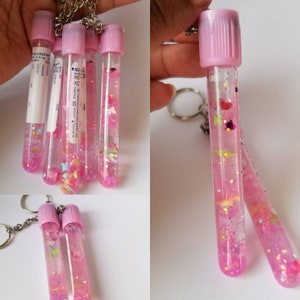 Phlebotomy Keychain with butterflies