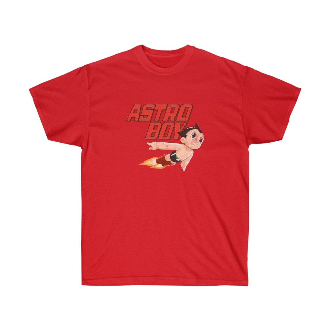 Astro Boy Vintage Style TShirt Classic Cartoon Television Etsy