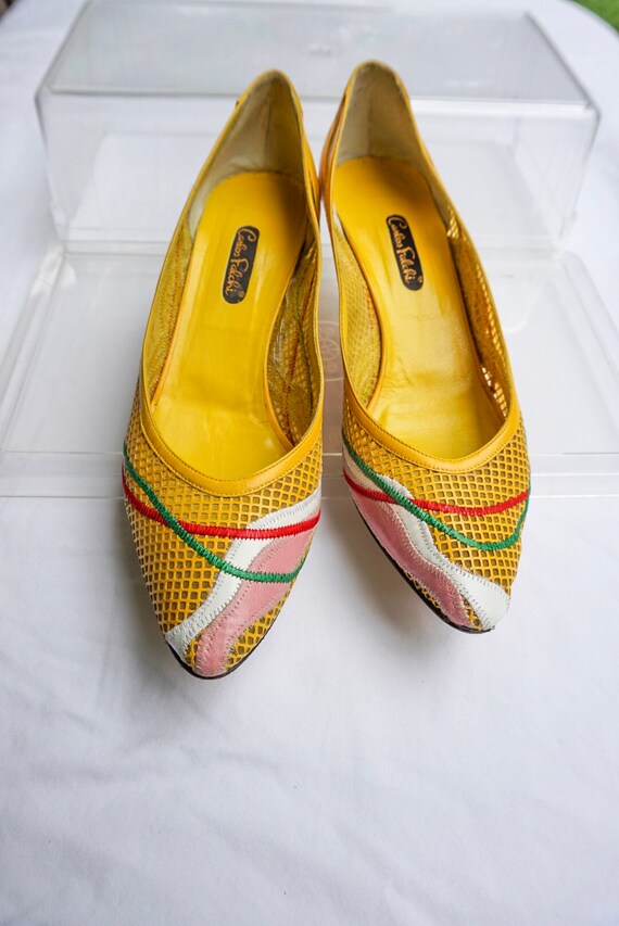 Carlos Falchi 80s vintage heels