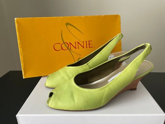 Size 6 - Vintage Connie Brand Light Green Upper L… - image 5