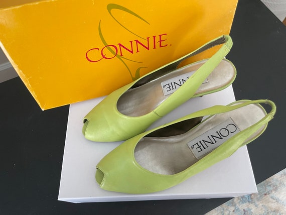 Size 6 - Vintage Connie Brand Light Green Upper L… - image 7