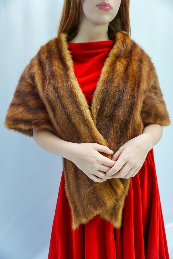 fur stole shawl