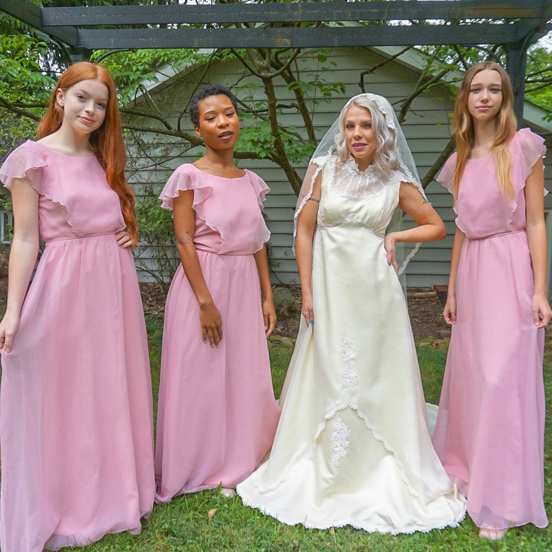 Vintage Bridesmaid Dress Etsy — free download