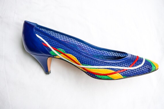 Carlos Falchi 80s vintage heels