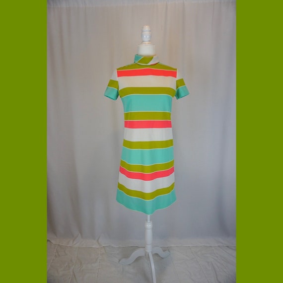 knee length dresses for ladies Mallorie Halter Mini Dress Pink Stripe