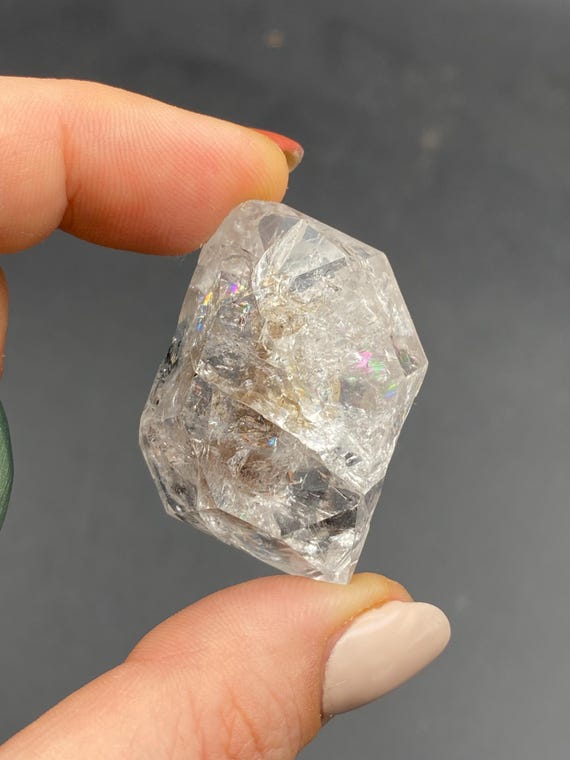 23.4g 本物のハーキマーダイヤモンド、Ace of Diamonds 鉱山