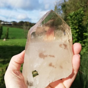 Natural Citrine with Watermelon Tourmaline - Minas Gerais, Brazil (650g)