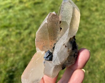 ブラジル、ミナスジェライス産の天然シトリンとトルマリン - Etsy 日本