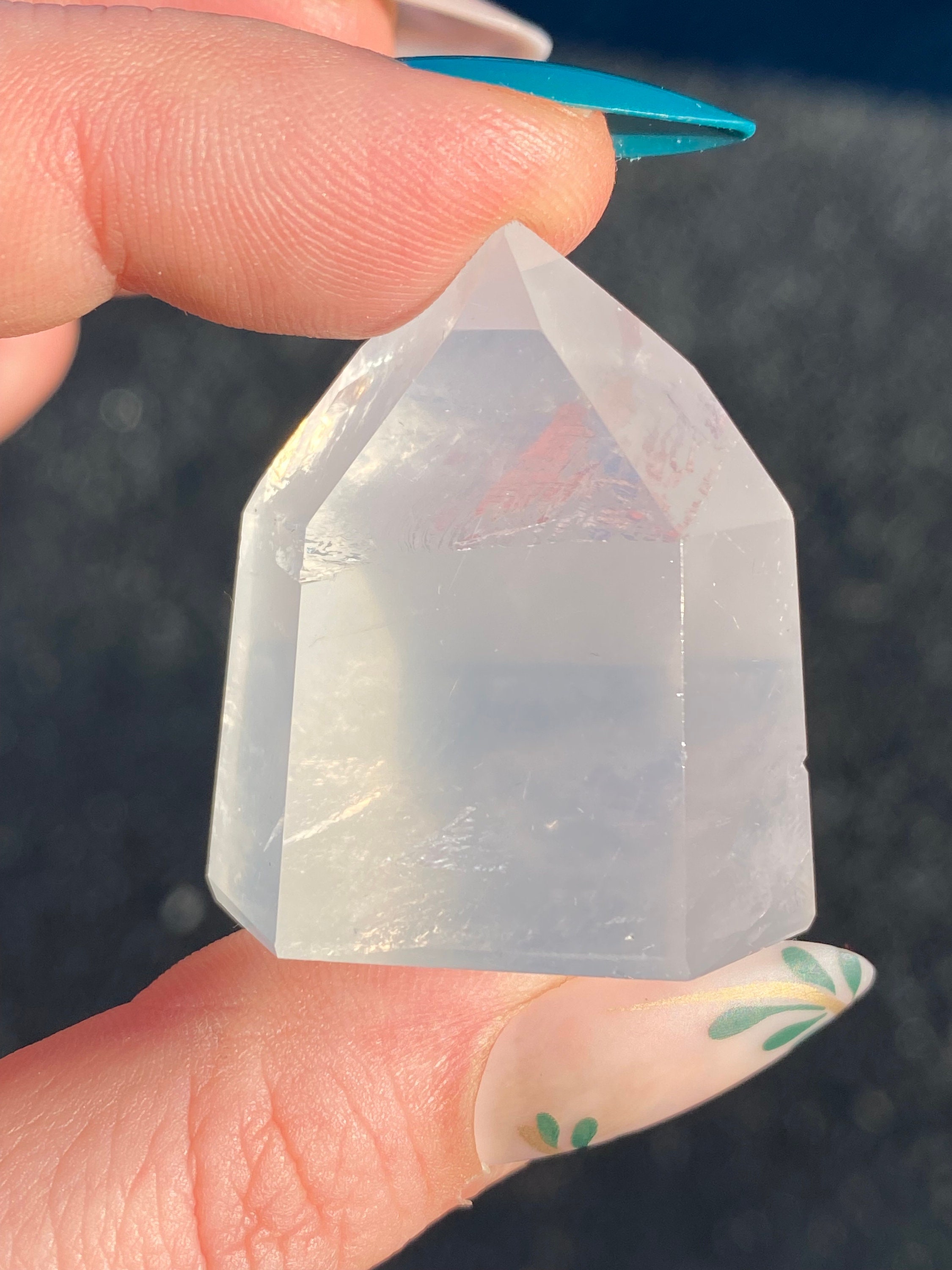 ジェミー・ジラソル・クォーツ・タワーポイント - ブラジル産