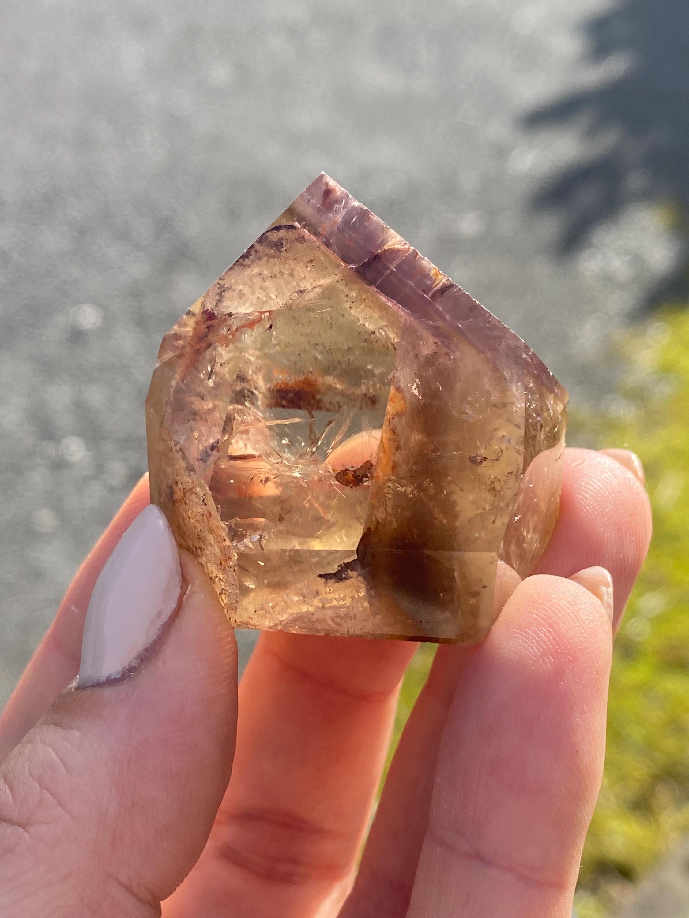 ドリームコート レムリアン シード クォーツ：ブラジル産研磨スーパー