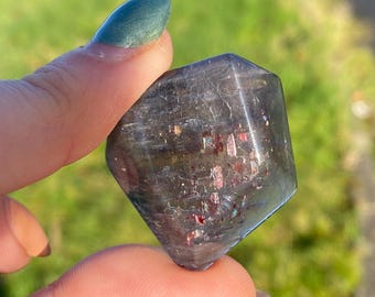 Bloodshot Iolite Sunstone Crystal High quality Freeform #E