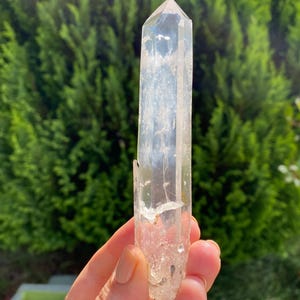 Large Colombian Blue Mist Smoke DNA codes Quartz from Milton Mine,Colombia
