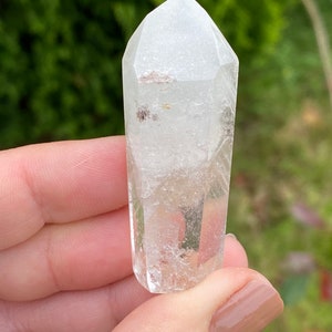 Rare Beige Lithium Quartz Phantom Point - Bahia, Brazil