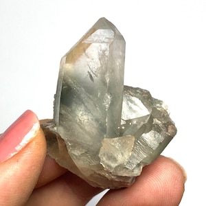 Rare Blue Tara Amphibole Riebeckite tourmaline Quartz healing crystal from Ipupiara, Brazil